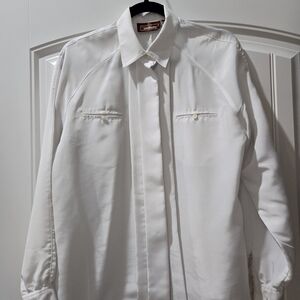 Worthington Men's Classic White Dress Shirt
